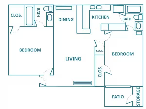 B2U 5109 floor plan