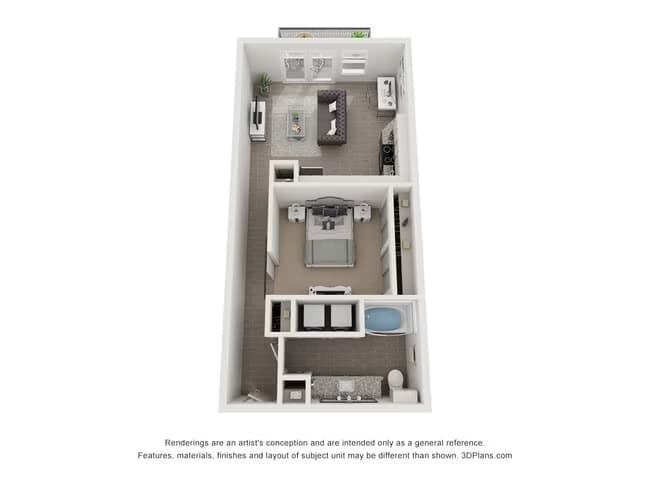 A1C 614 floor plan