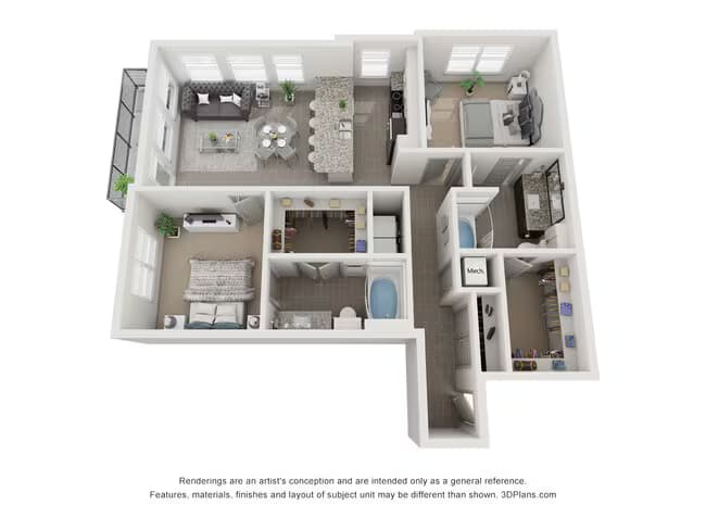 B2B 201 floor plan