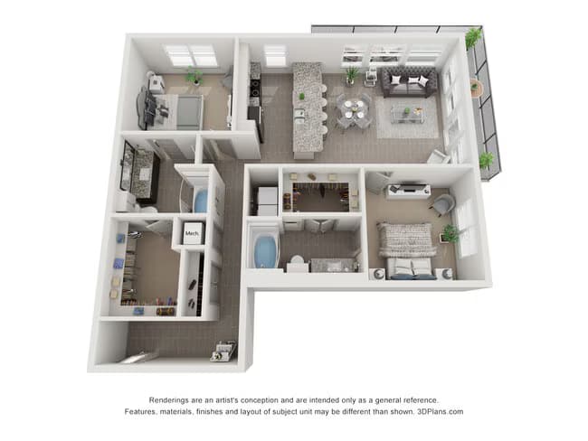 B2E 213 floor plan