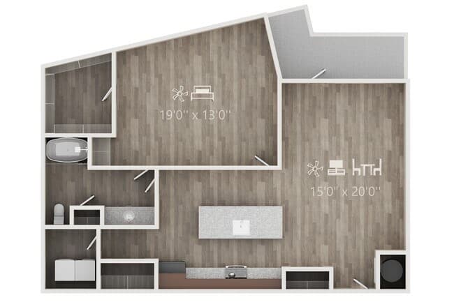A13 1203 floor plan