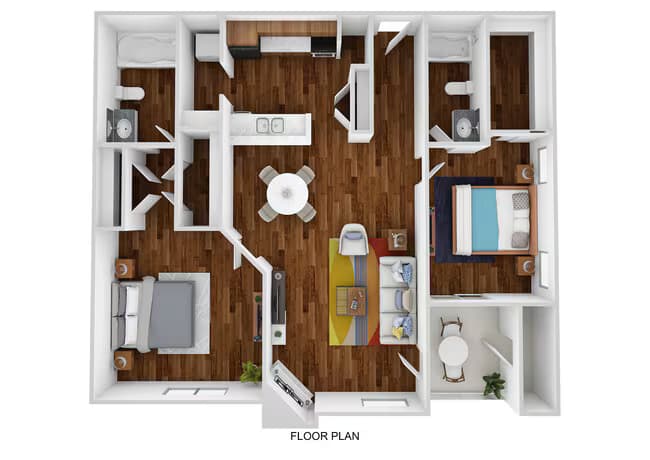 B5R 1-1024 floor plan