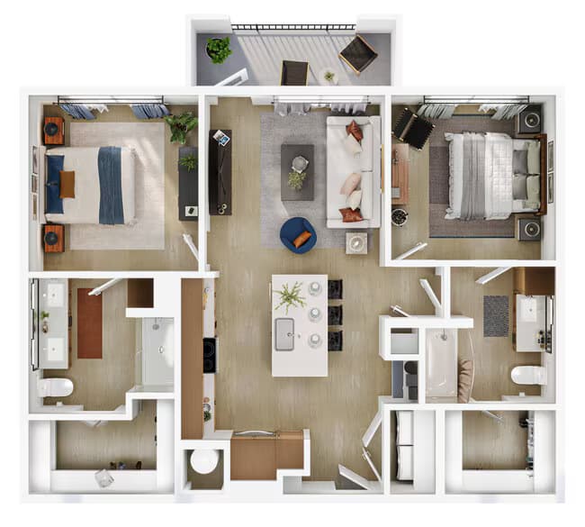Unit 1304 1304 floor plan