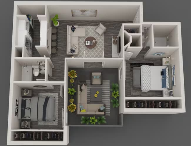 Unit 1203 1202 floor plan