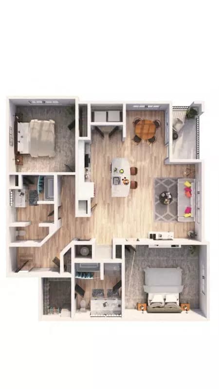 B2B 451 floor plan