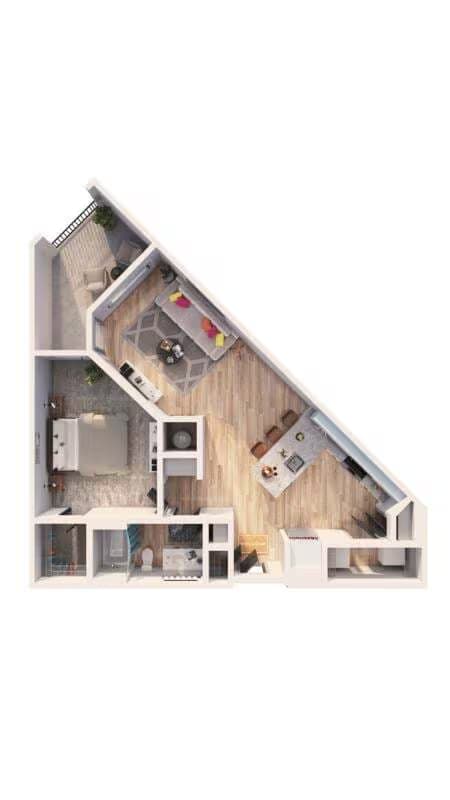 Unit 167 269 floor plan