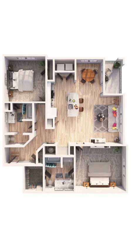 Unit 255 155 floor plan