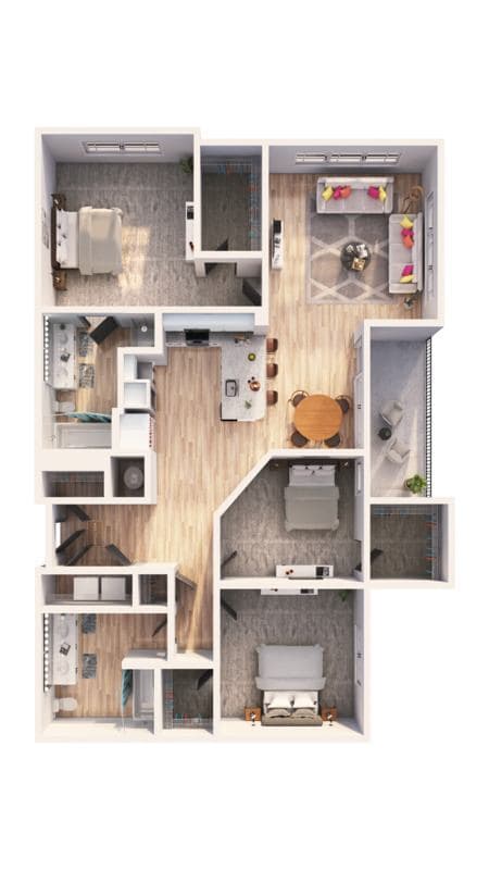 C2C 443 floor plan