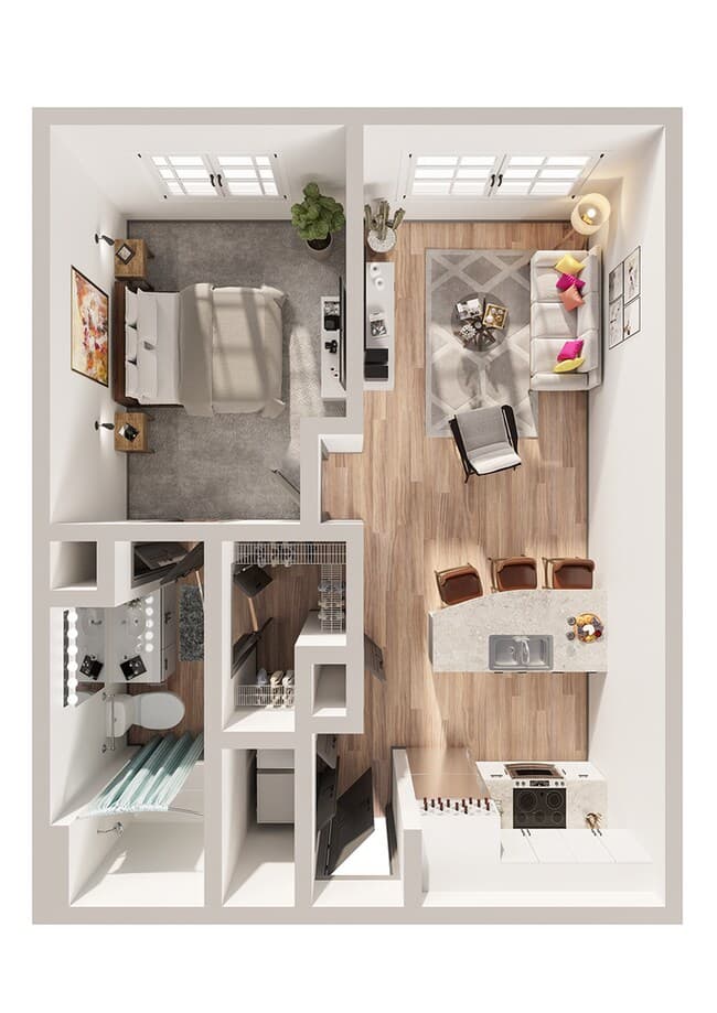 A1C 2-2-08304 floor plan