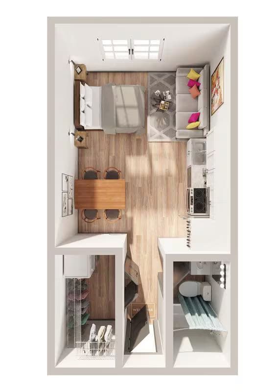 S1C 2-2-07115 floor plan