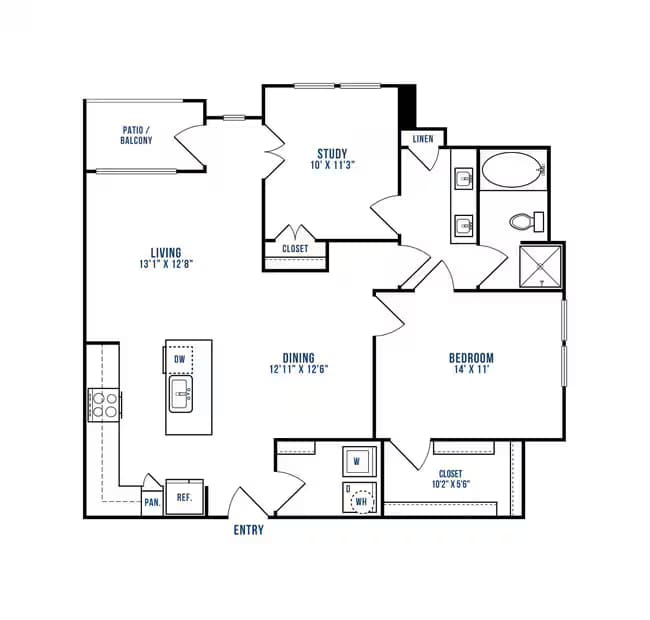 Unit A339 A339 floor plan