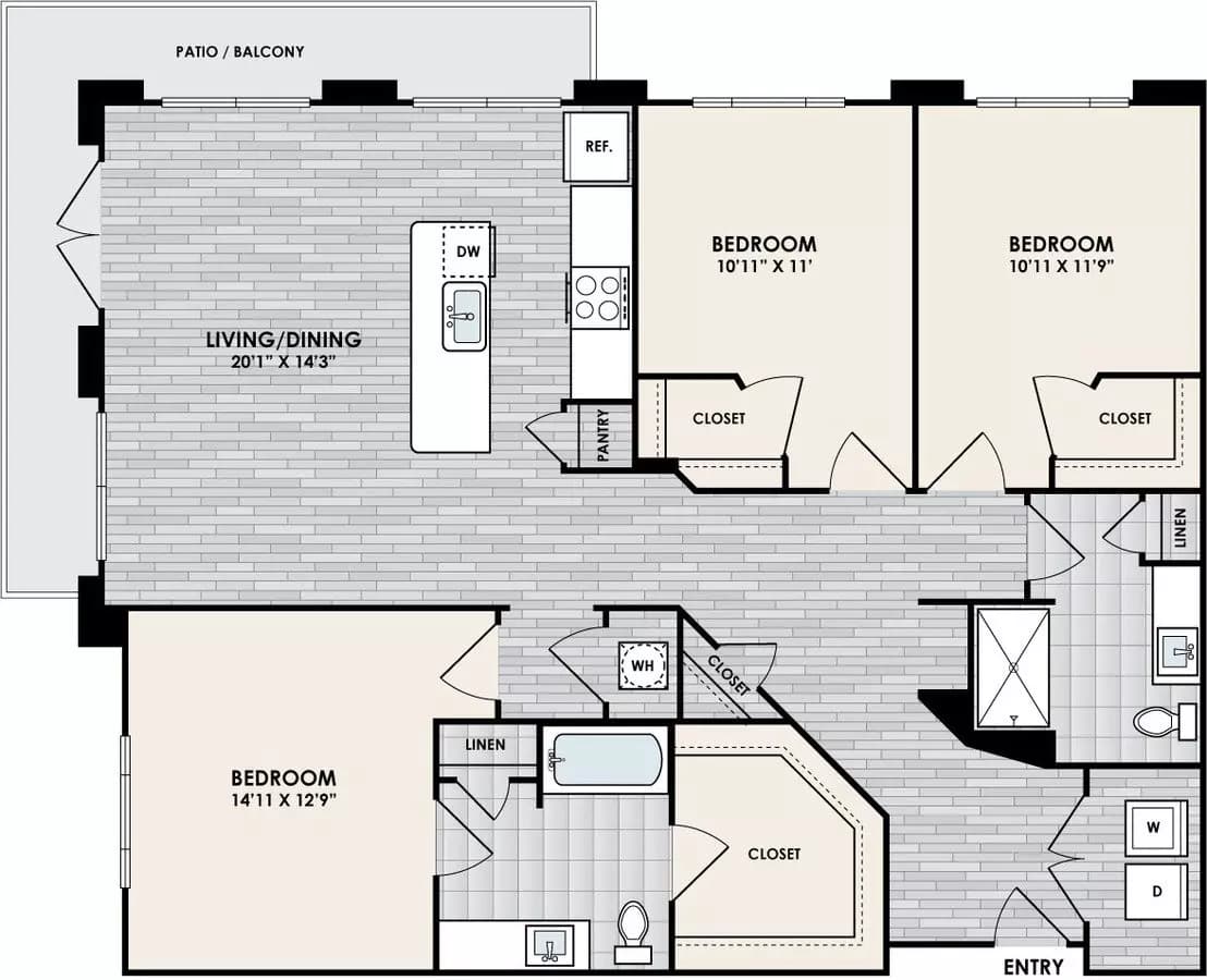 C1 5058 floor plan