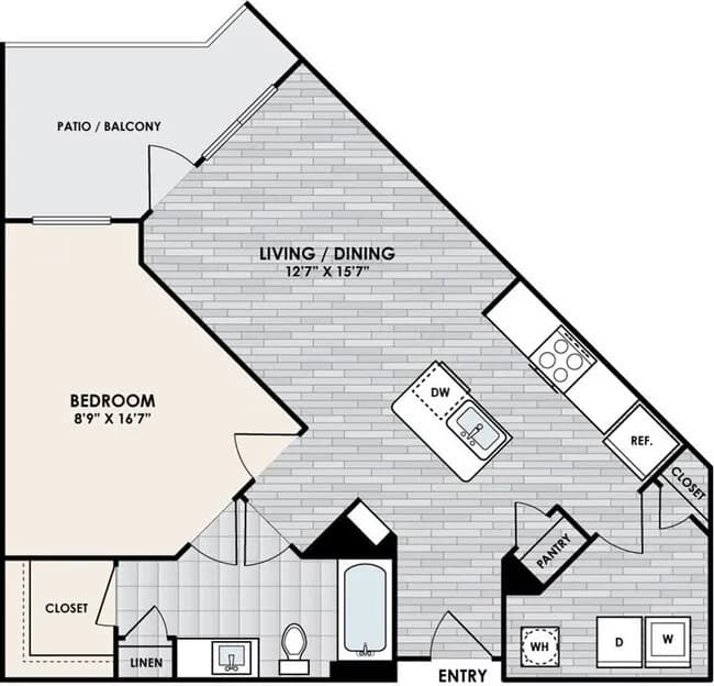 Unit 1066 1066 floor plan