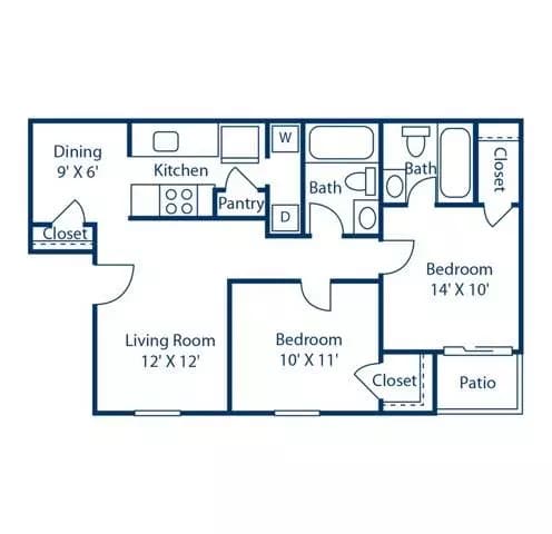 B1 1103 floor plan