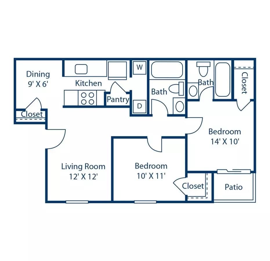 Unit 2103 2103 floor plan