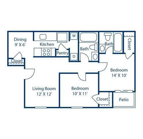 B1 2313 floor plan