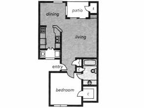 A1 2304 floor plan
