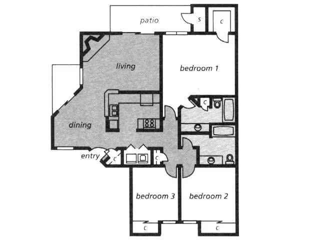 C1 1302 floor plan