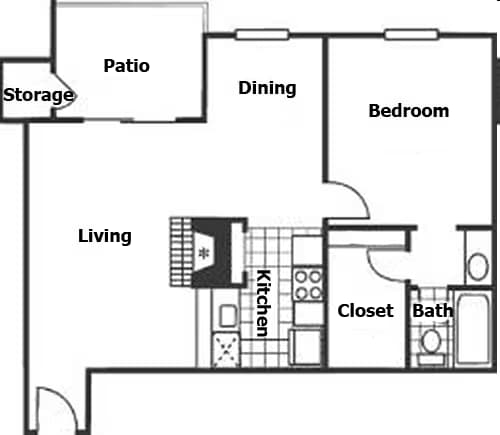 Unit 1721 1721 floor plan