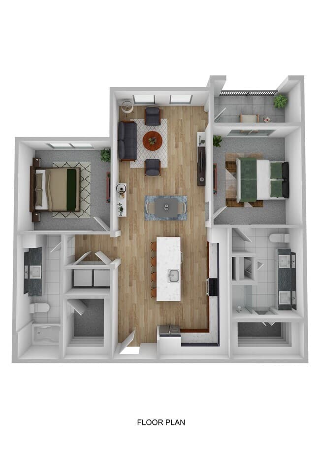 Unit 1323 1323 floor plan