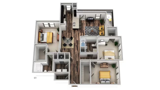 Unit 07-7314 07-7314 floor plan