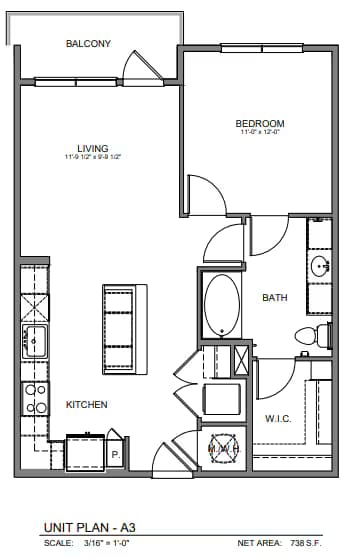 Unit 3304 4426 floor plan