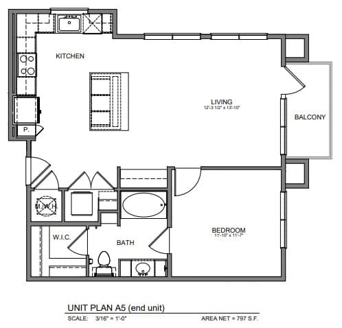 Unit 5101 5101 floor plan