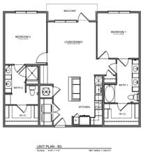 B3 2331 floor plan