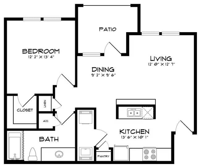 A2P 324 floor plan