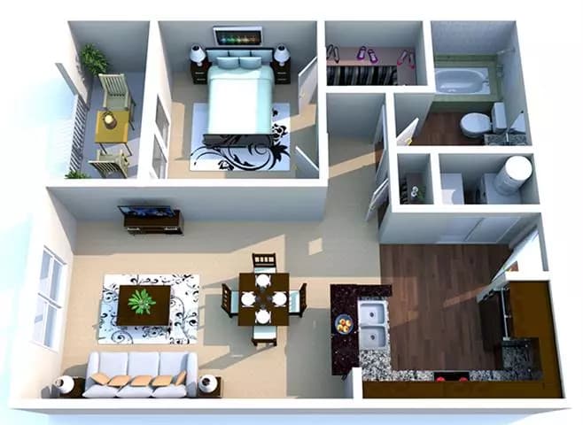 A1 02-2314 floor plan