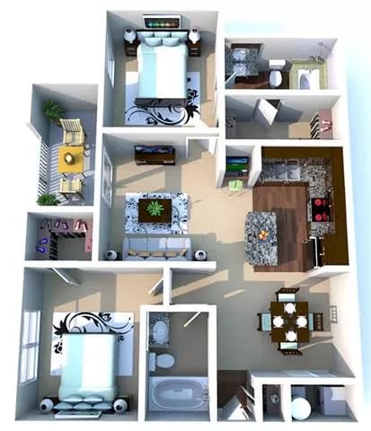 B1 15-1537 floor plan
