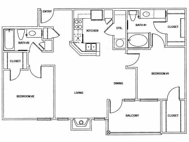 Unit 534 534 floor plan