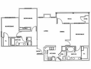 C2 1021 floor plan