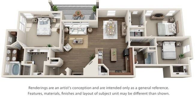Equinox 1007 floor plan
