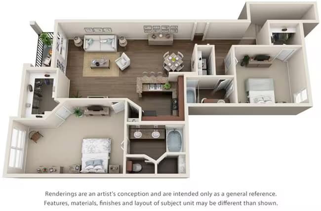 Kalinda 2801 floor plan