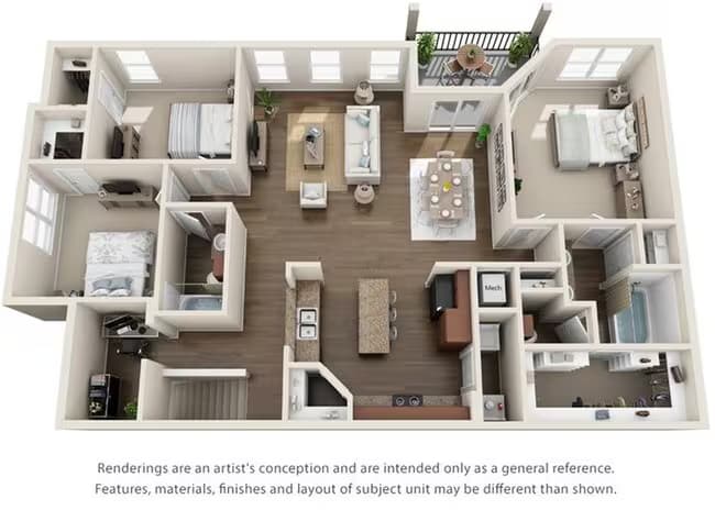 Nebula 4106 floor plan