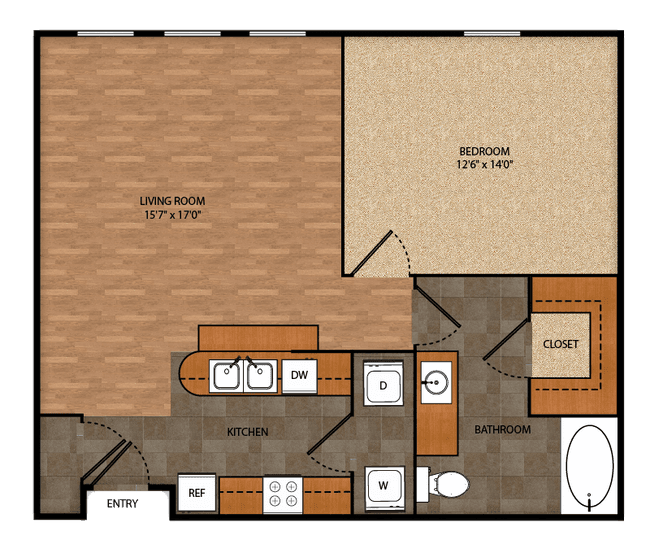Unit 1208 1208 floor plan