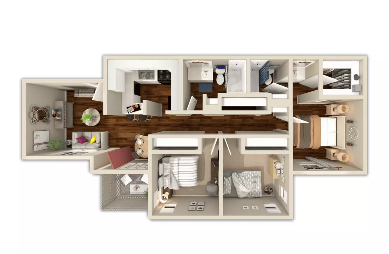 C1 172 floor plan