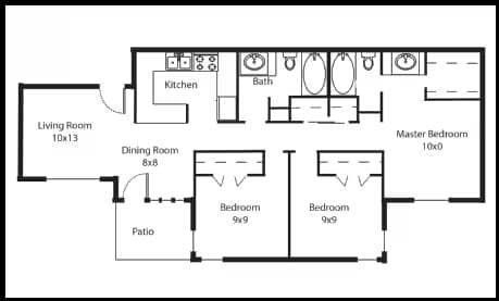 C1 272 floor plan