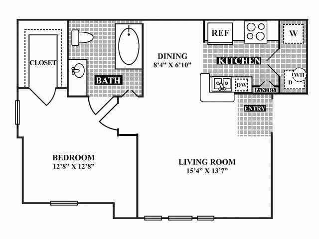 Unit 1624 1525 floor plan