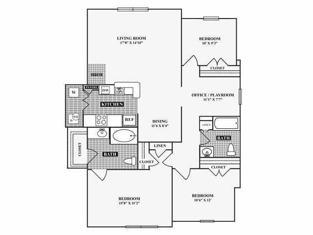 Unit 0611 0214 floor plan