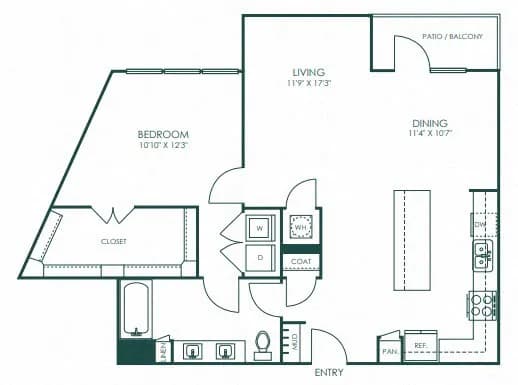 Unit 8204 8204 floor plan