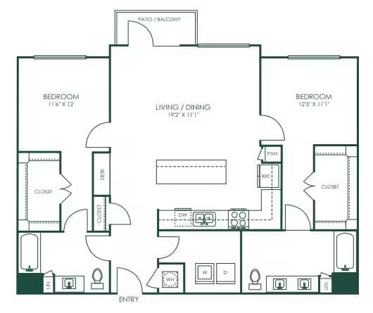 B6 7308 floor plan
