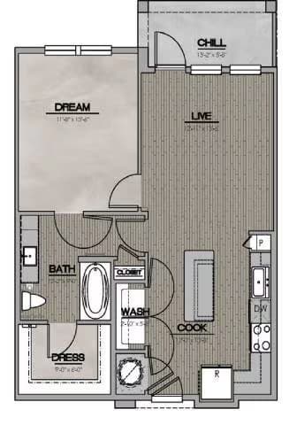 Unit 2249 2261 floor plan