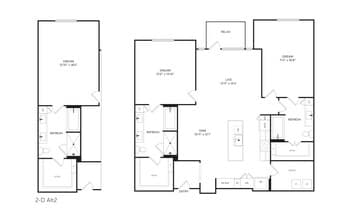 2D 1-4014 floor plan