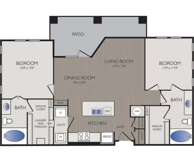 Unit 5316 5316 floor plan