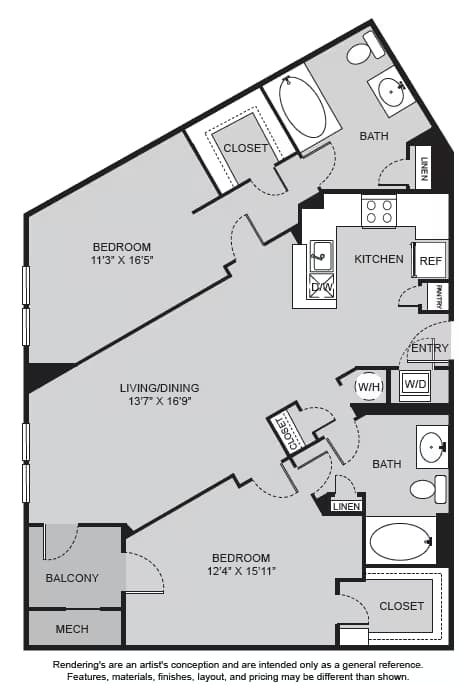B2 1213 floor plan