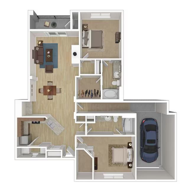 Unit 1422 1422 floor plan