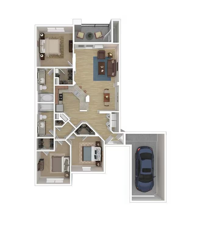 Unit 2813 2813 floor plan