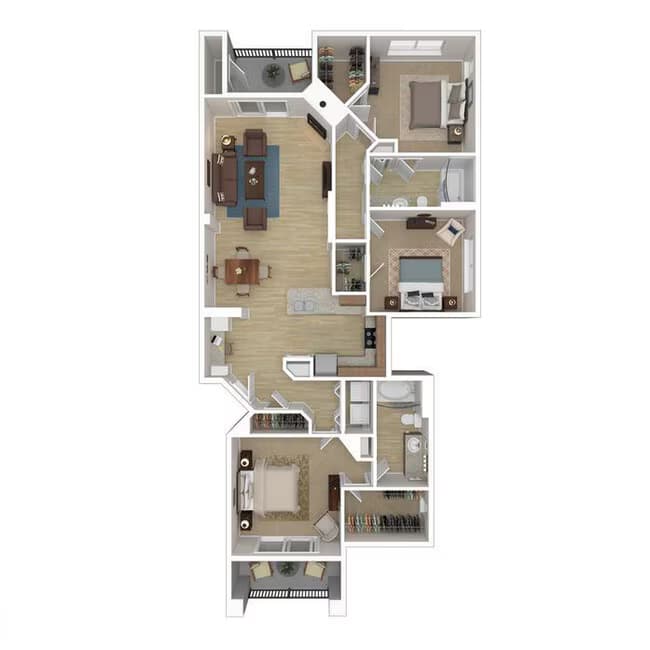 Unit 2524 2524 floor plan